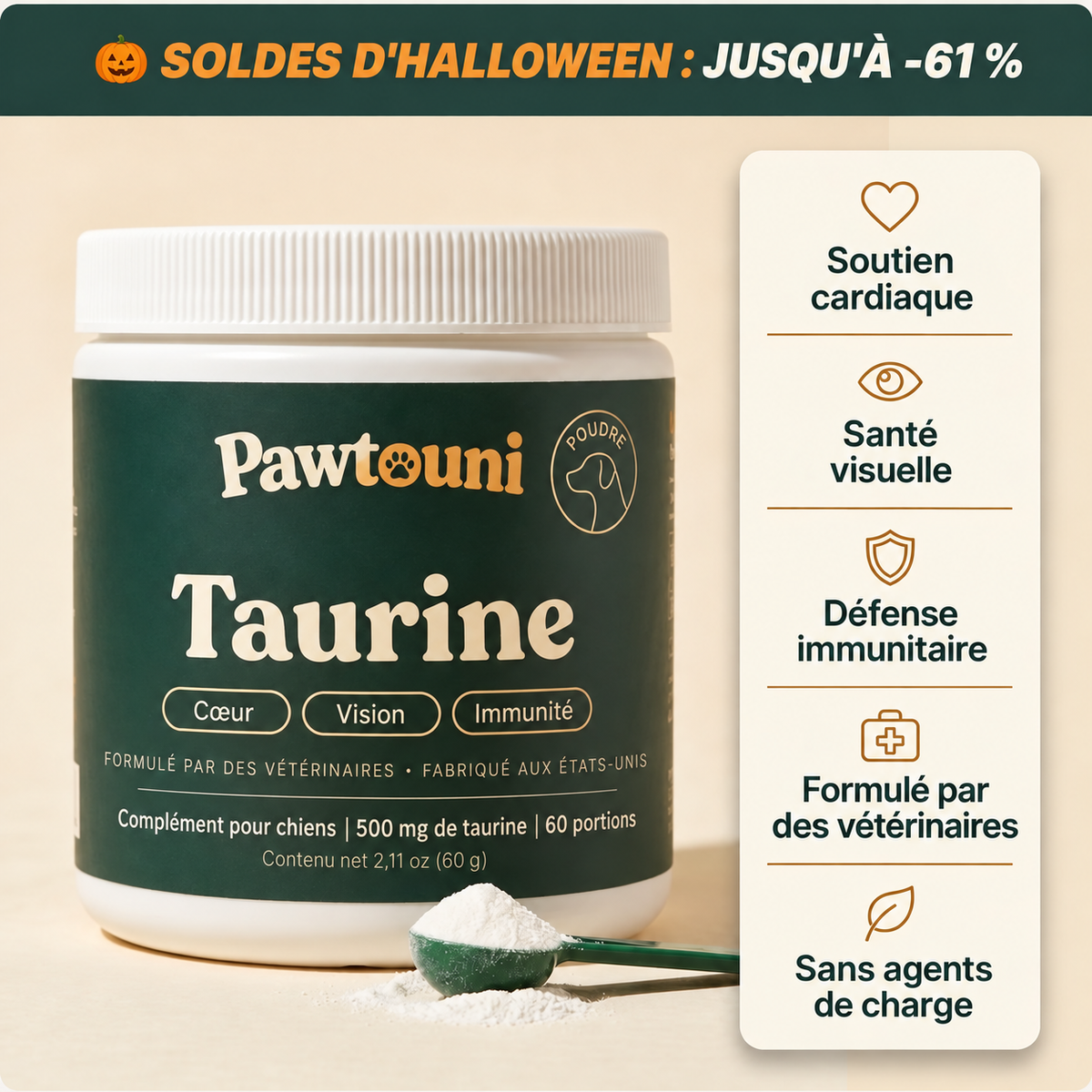 Pawtouni Taurine